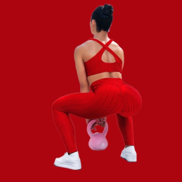 🆕 High Waist Scrunch Leggings - Picture 2 of 6